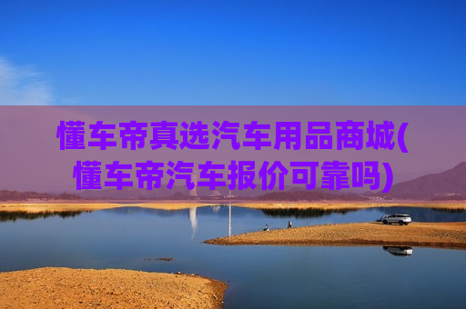 懂车帝真选汽车用品商城(懂车帝汽车报价可靠吗)