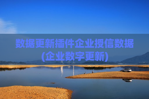 数据更新插件企业授信数据(企业数字更新)