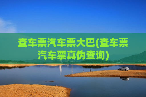 查车票汽车票大巴(查车票汽车票真伪查询)