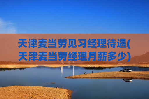 天津麦当劳见习经理待遇(天津麦当劳经理月薪多少)