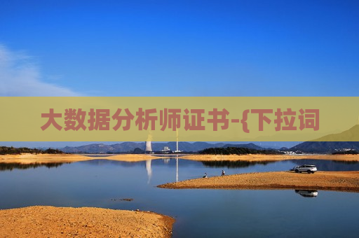大数据分析师证书-{下拉词