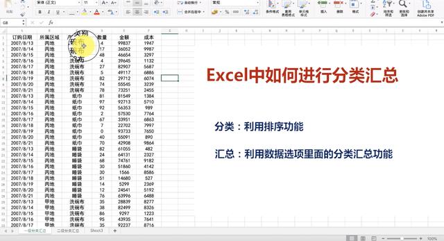 数据法分类数据对账算法(简述对数据进行分类汇总的操作步骤)
