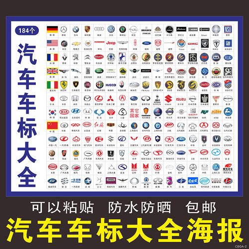 常见汽车标志图片大全及名称(常见车辆标志图片大全及价格)