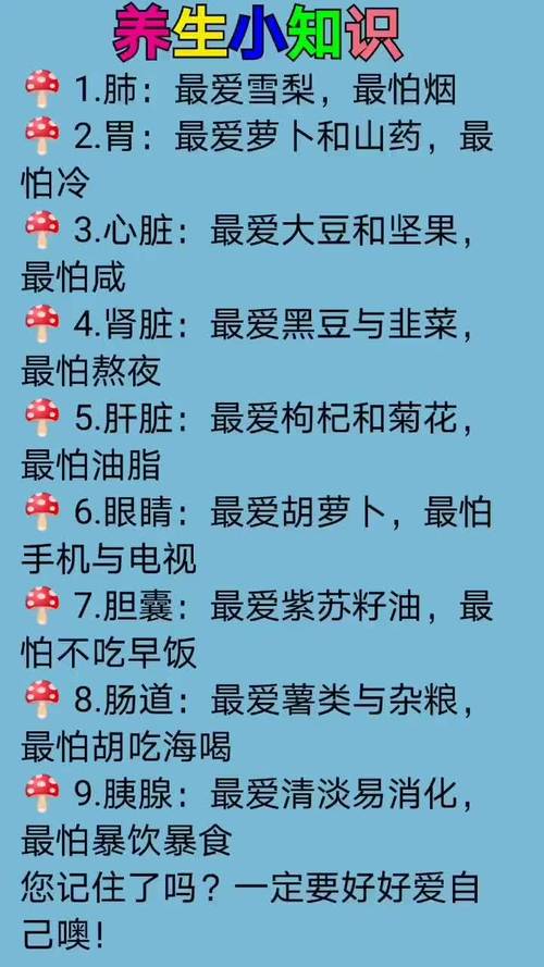 知识点数码这些养生小知识(数码知识大全)