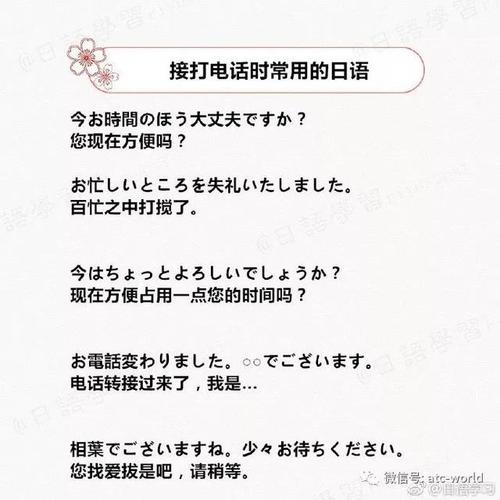 接听电话知识养生知识日语(接电话 日语)