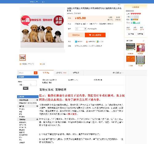宠物买家数据推动大数据(宠物买家秀)