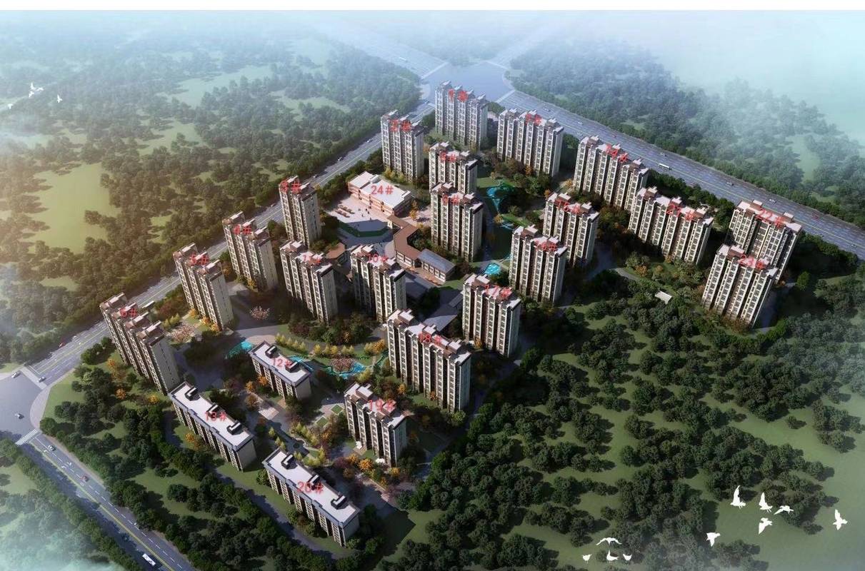 燕郊福成房价成都北湖房价(燕郊福成四期鸟瞰图)