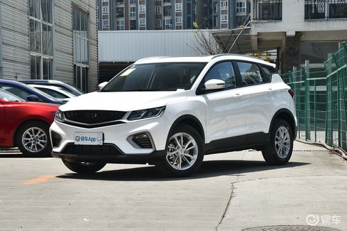 吉利suv落地价10万左右(吉利车最新款10万左右)
