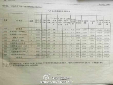 机长家属待遇(机长家属待遇标准)