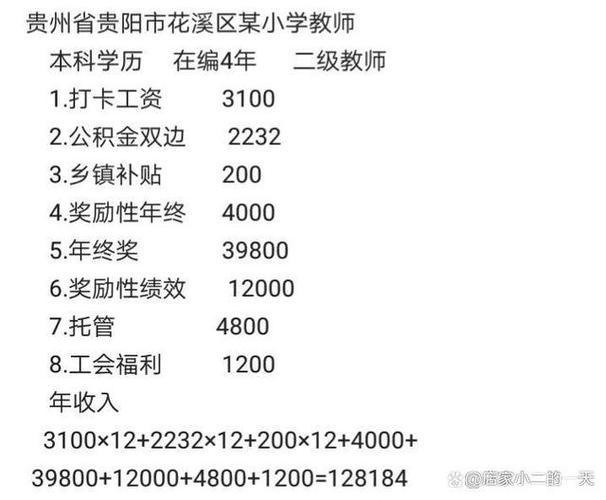 贵阳高中教师待遇(贵阳高中老师工资待遇)