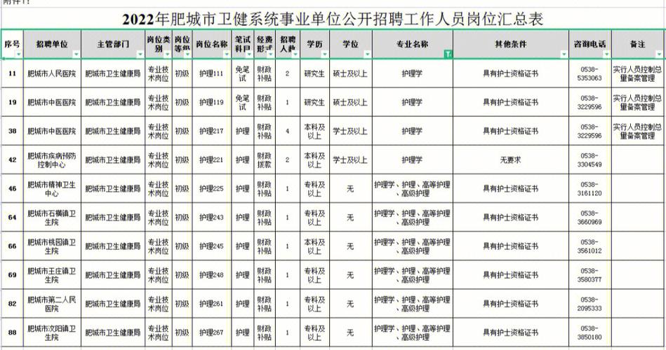 泰安护士待遇(泰安护士事业编)