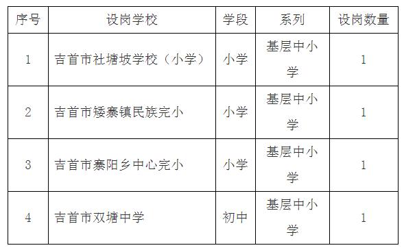 吉首小学教师待遇(吉首教师工资水平)