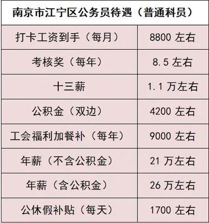 南京公安局公务员待遇(南京公安局公务员待遇如何)