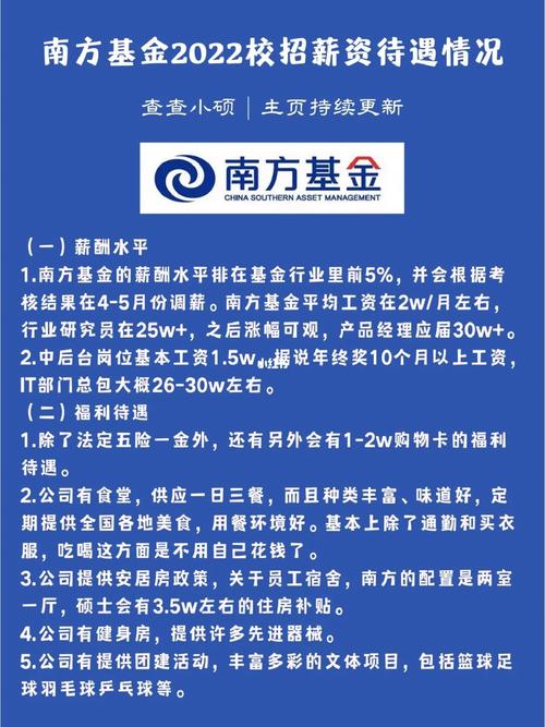 南方基金管理有限公司待遇(南方基金管理有限公司待遇好吗)