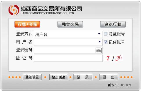 海西商品交易所待遇(海西交易所app)