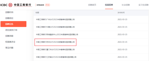 工商银行苏州分行待遇(中国工商银行苏州分行2021年度社会招聘)