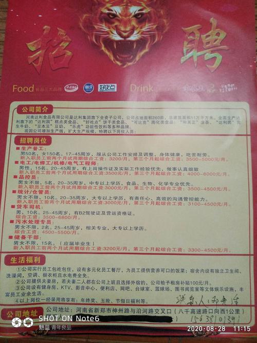 达利园工资待遇(达利园招工吗工资多少)
