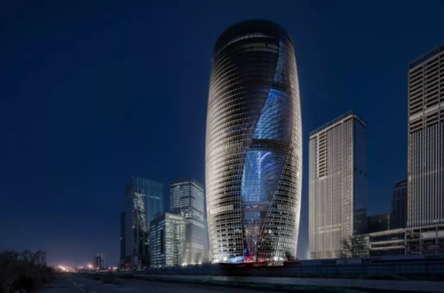 天津丽泽建筑待遇(丽泽soho建筑设计)