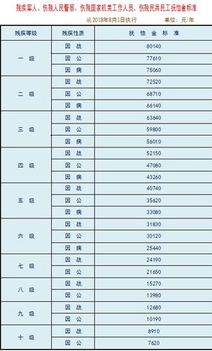 伤残军人待遇(伤残军人待遇最新政策2022)