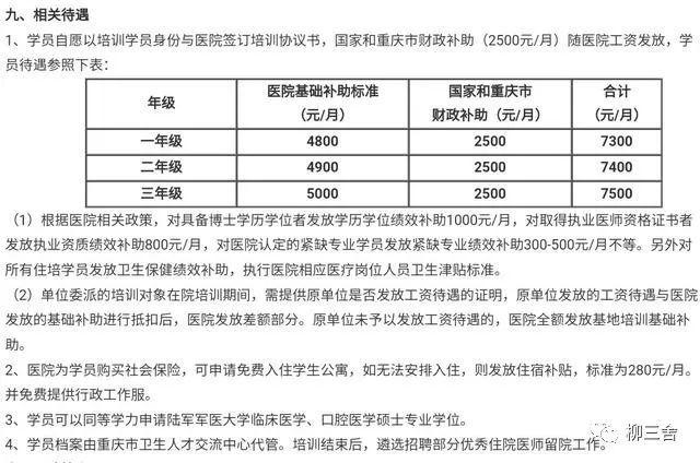 成都医院待遇规培价钱(成都规培待遇好的医院)