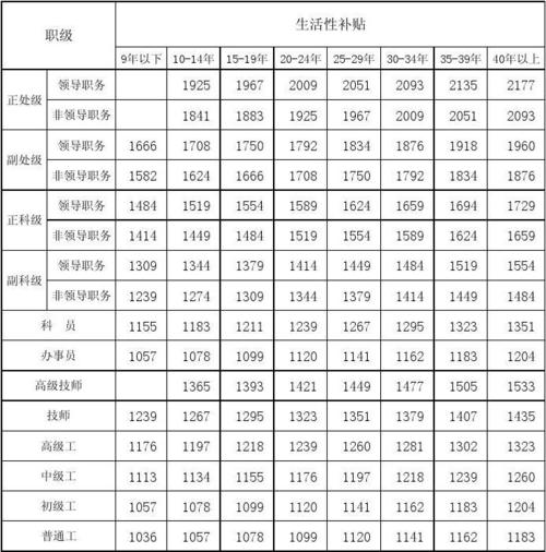 六安乡镇公务待遇如何(六安市公务员工资标准)