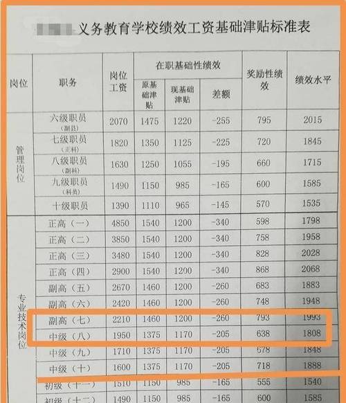 高级职称待遇(教师高级职称待遇)