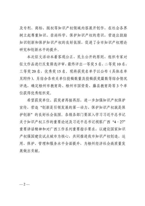 知识产权征文比赛文章(知识产权征文比赛文章怎么写)