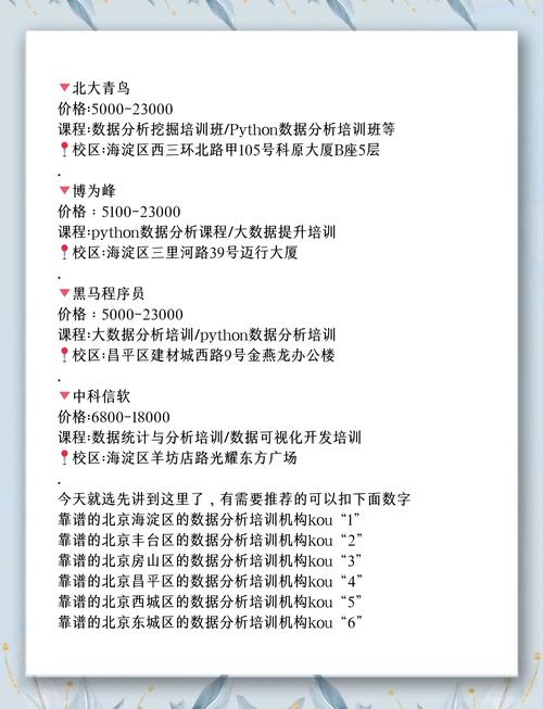 北京数据分析师培训机构推荐-{下拉词